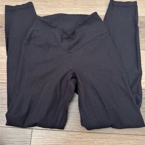 lululemon athletica Black Textured Pants
